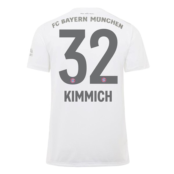 Camiseta Bayern Munich NO.32 Kimmich 2ª 2019-2020 Blanco